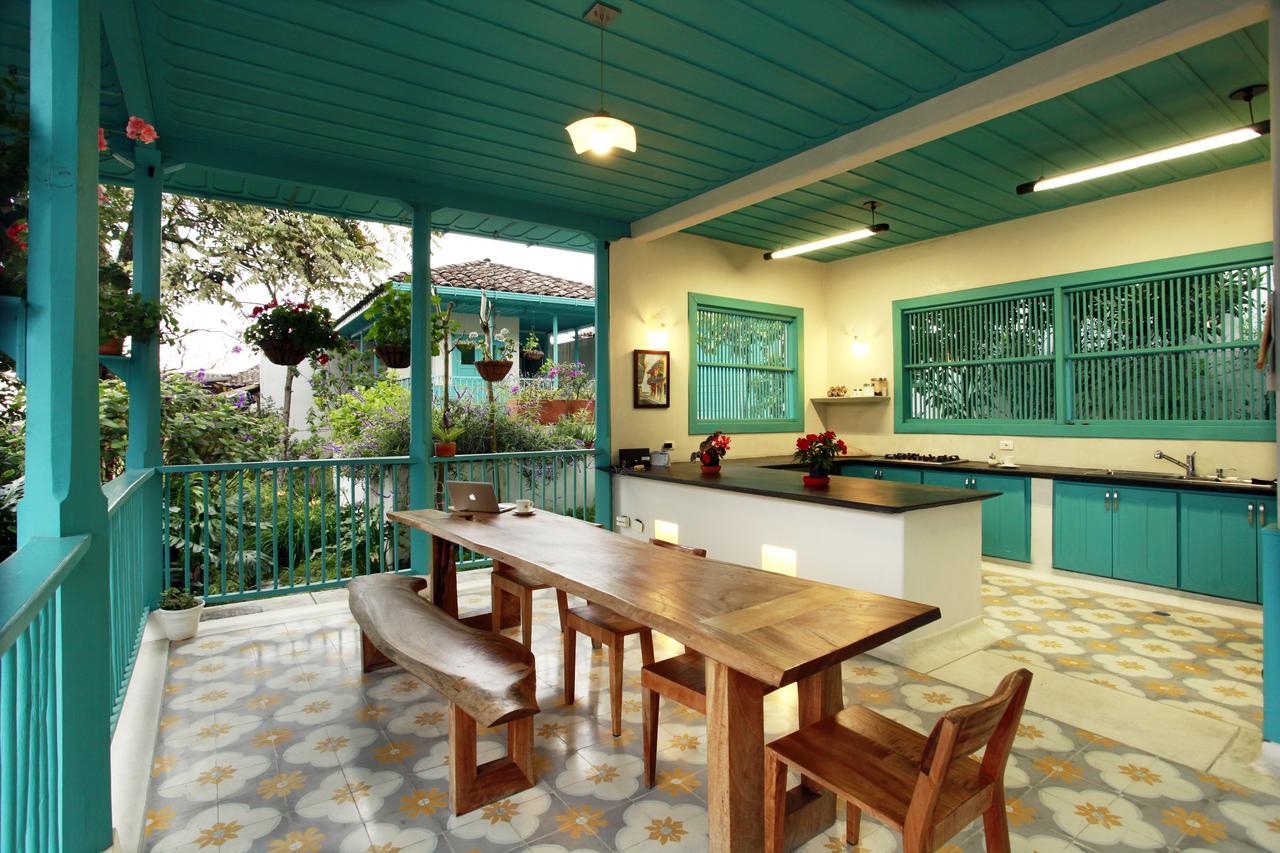 Casa De Las Dos Palmas Salento Kültér fotó